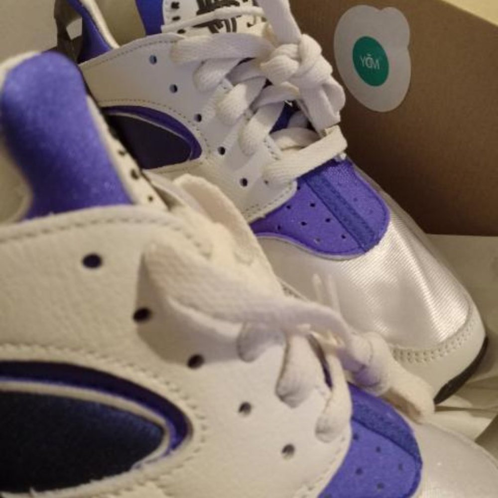 New Ice Hot Purple Rain Women's Nike Air Huarache - Picture 5 of 7